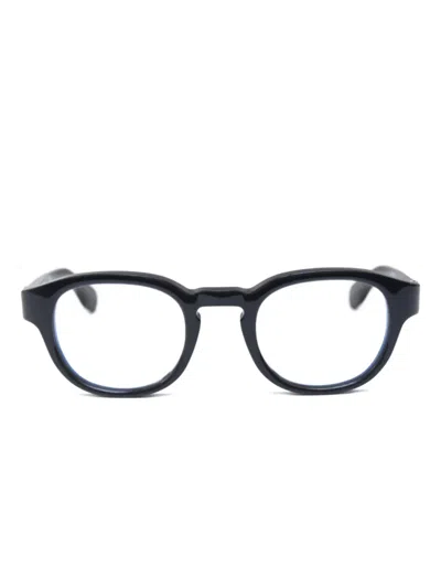 Kiurv Round Frame Glasses In Black