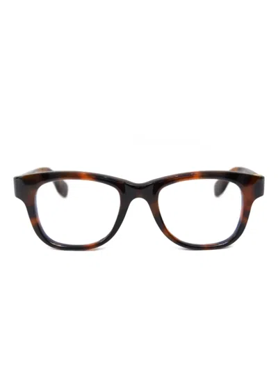 Kiurv Square-frame Glasses In Brown