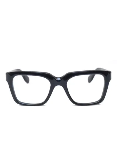 Kiurv Square Glasses In Black