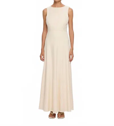 Kivari Amiya Maxi Dress In Cream In Neutral