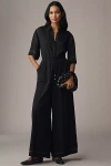 Kivari Astoria Wide-leg Jumpsuit In Black