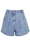 Kivari Avery Denim Short In Blue