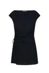 Kivari Azarea Mini Dress Black In Black