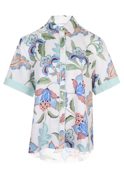 Kivari Azure Shirt In Multi