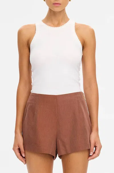 Kivari Cass Short In Chocolate In Multi