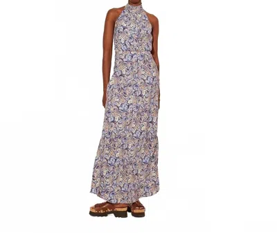Kivari Halter Maxi Dress In Dakota In Multi