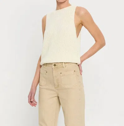 Kivari Ivy Knit Cami In Natural In Neutral