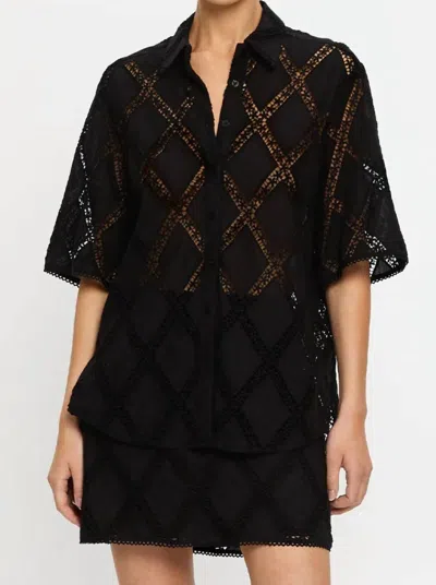 Kivari Izzy Shirt Top In Black