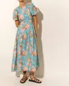 Kivari Josette Maxi Dress In Blue In Blue