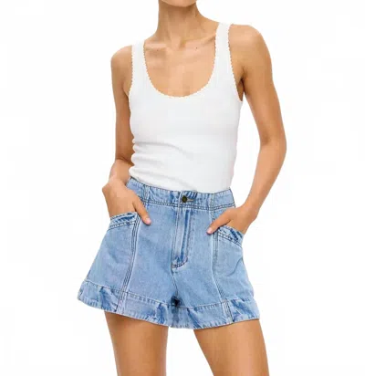 Kivari Laguna Short In Pale Stone In White