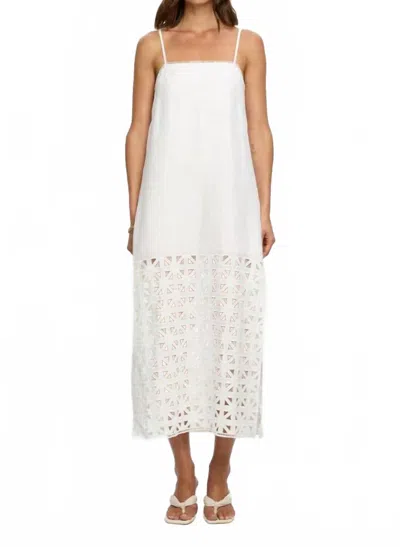 Kivari Marley Midi Dress In Ivory In Multi