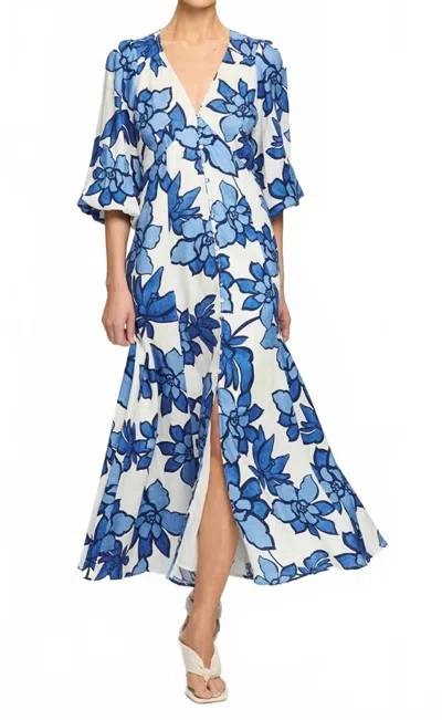 Kivari Marnie Maxi Dress In Blue