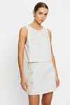Kivari Moni Top In White