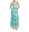 Kivari Printed Maxi Dress In Skye In Multi