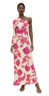 Kivari Rhia One-sleeve Maxi Dress In Rowen