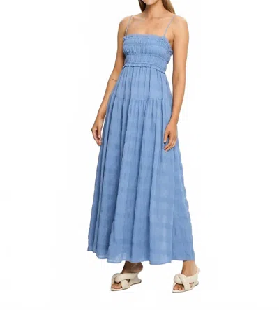 Kivari Rylan Midi Dress In Blue