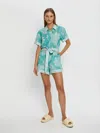 Kivari Skye Playsuit In Blue