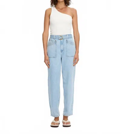 Kivari Stevie Jeans In Dusty Blue