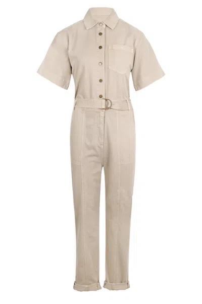 Kivari Tahlia Boilersuit Sand In Neutral