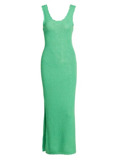 Kivari Women's Martina Knit Maxi Dress In Green