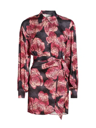 Kivari Women's Shia Rose Blouson Minidress