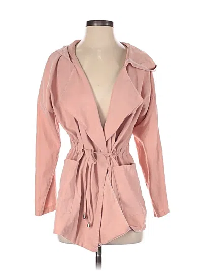 Pre-owned Kivenst Trenchcoat In Pink