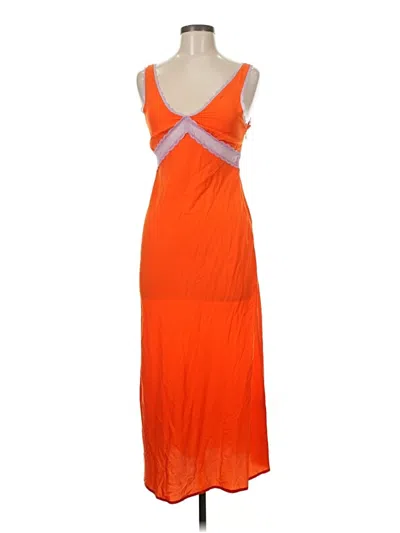Pre-owned Kiwi & Co Cocktail Dress In Orange