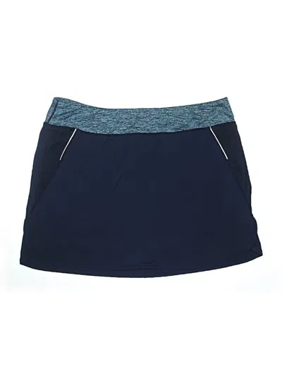 Pre-owned Kiwi Kate Active Skort In Blue