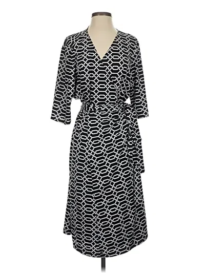 Pre-owned Kiyonna Casual Dress In Black
