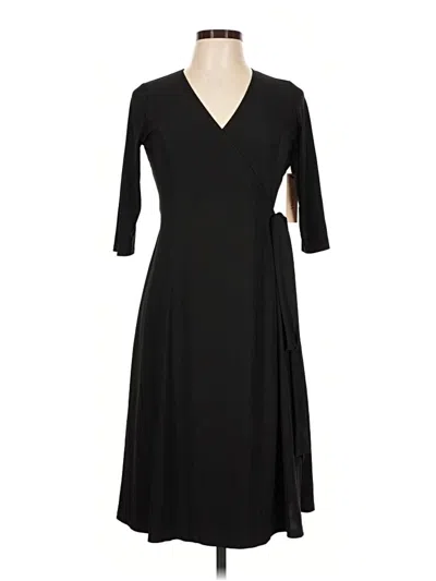 Pre-owned Kiyonna Casual Dress In Black