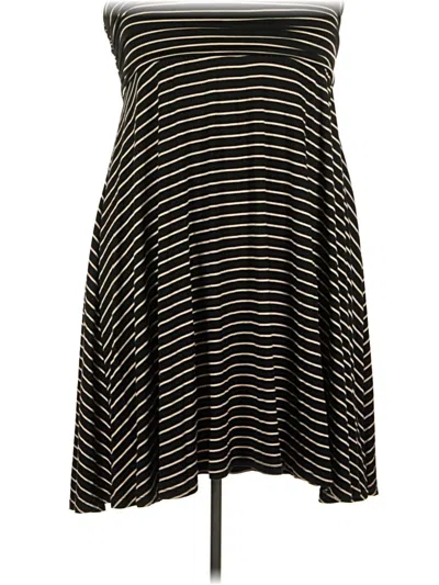 Pre-owned Kiyonna Casual Skirt In Black