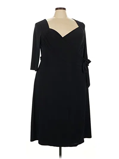 Pre-owned Kiyonna Cocktail Dress In Black