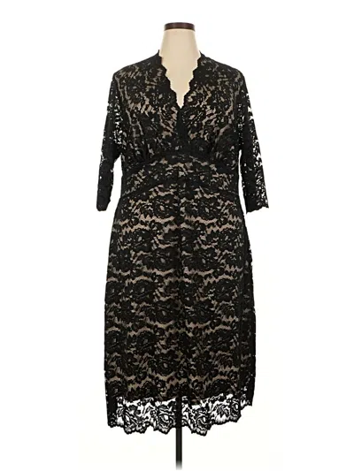 Pre-owned Kiyonna Cocktail Dress In Black
