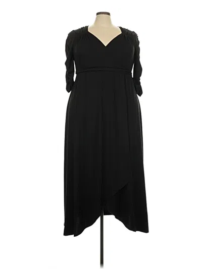 Pre-owned Kiyonna Cocktail Dress In Black