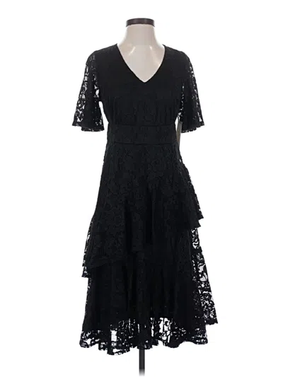 Kiyonna Cocktail Dress In Black