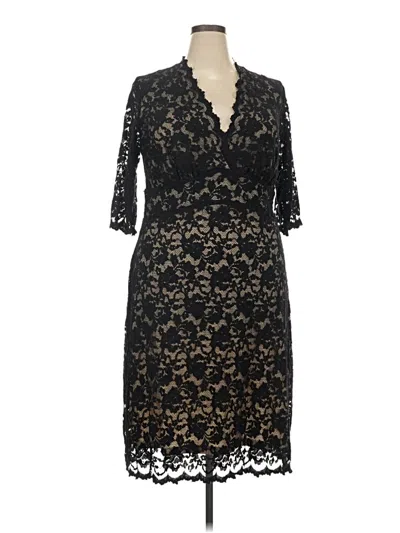 Pre-owned Kiyonna Cocktail Dress In Black