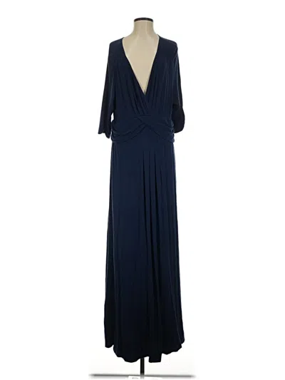 Pre-owned Kiyonna Cocktail Dress In Blue