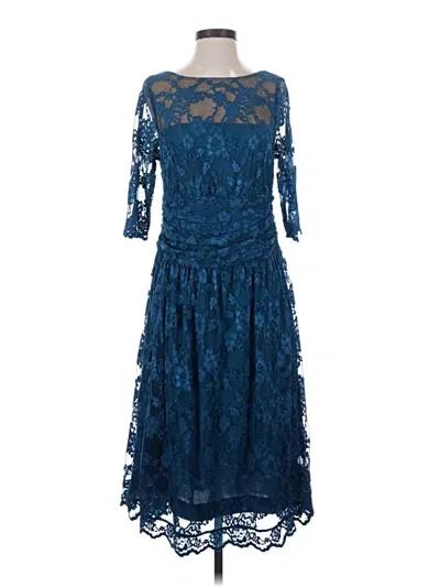 Pre-owned Kiyonna Cocktail Dress In Blue