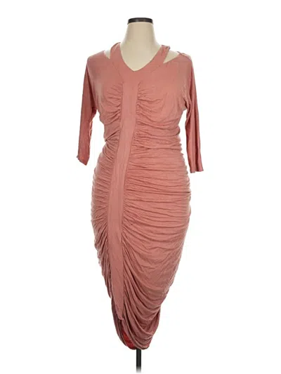 Pre-owned Kiyonna Cocktail Dress In Pink