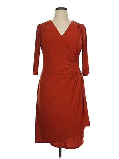 Pre-owned Kiyonna Cocktail Dress In Red