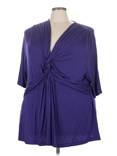 Pre-owned Kiyonna Kimono In Purple