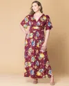 Shop Kiyonna Vienna Maxi Dress In Multi