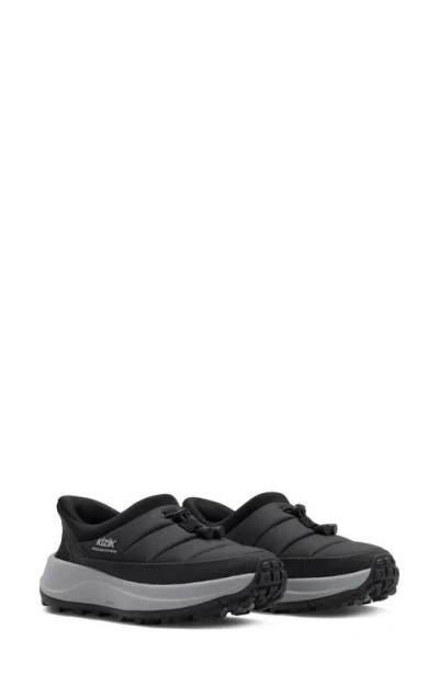 Kizik Freedom Moc Slip-on Sneaker In Black