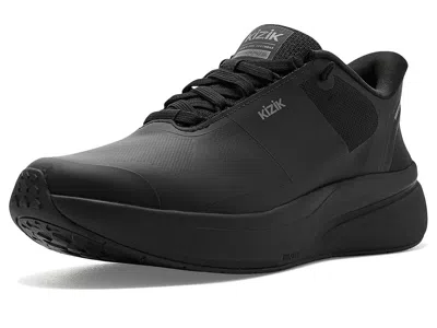 Kizik Freedom Pro Sr Hands-free Men's Walking Shoes Blackout: 10.5 M, Synthetic