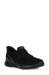 Kizik Gender Inclusive Athens Hands-free Knit Sneaker In Black/black