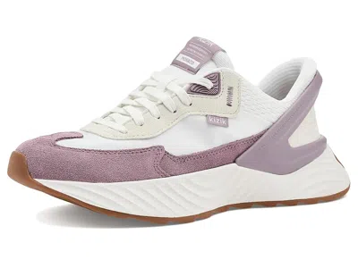 Kizik Monaco Hands-free Women's Shoes White/toadstool: 8 M In Purple