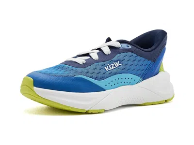 Kizik Phoenix 2 Hands- Free (toddler) Kid's Shoes Skydiver/aquarius: 5 Toddler Medium In Blue