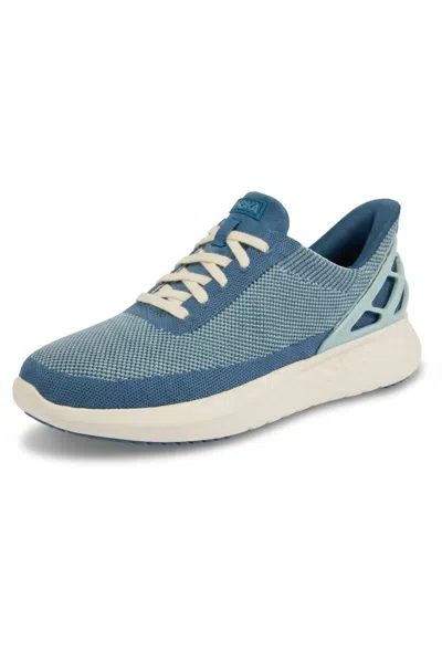 Kizik Women's Athens Slip On Sneaker In Blue Mist