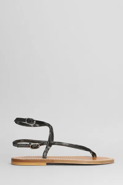 Kjacques Abaki F Flats In Black Leather