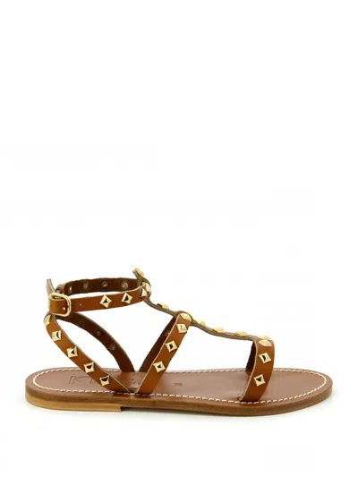 Kjacques Arelatepyr Fmiel Cnc Sandals In Brown
